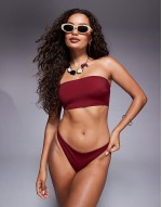 Premium mix & match bikini in burgundy